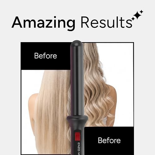 One inch clipless ceramic curling wand — photo 5
