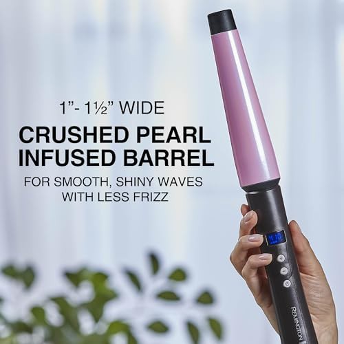 Black and pink pearl ceramic conical wand — photo 5