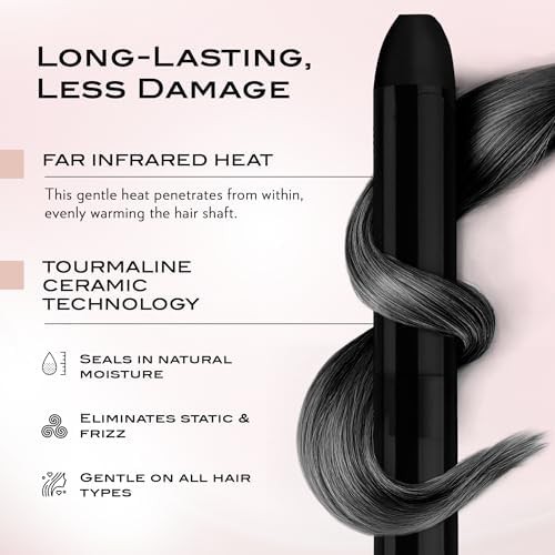 Eight in one ceramic curling wand set — photo 3