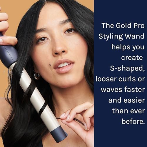 Gold pro one inch ceramic curling wand — photo 4
