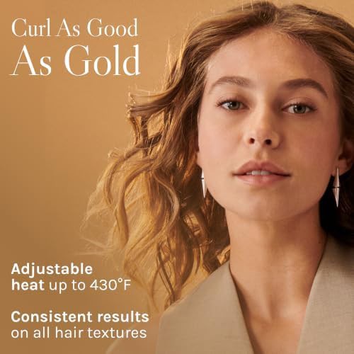 Gold pro one inch ceramic curling wand — photo 5