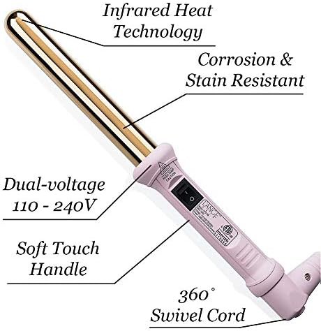 Titanium curling wand 1 inch for curls — photo 4