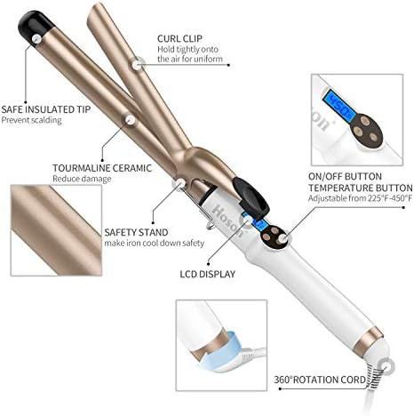 Extra long barrel 1 inch curling iron — photo 5