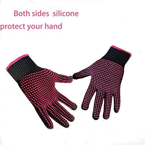 Heat resistant glove with pink edge — photo 5