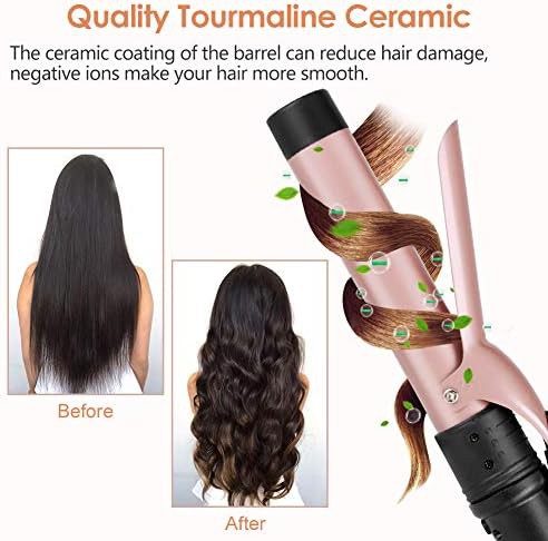 Professional ceramic wand set with six interchangeable barrels — photo 4