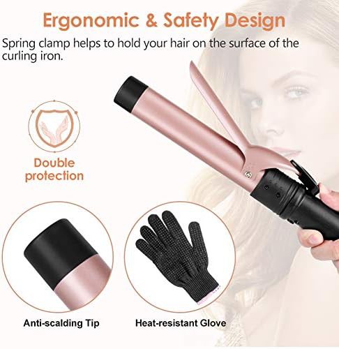 Professional ceramic wand set with six interchangeable barrels — photo 5