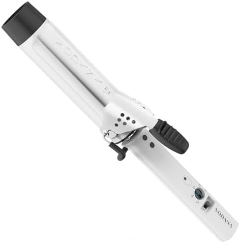White glam wave ceramic 1.4 inch iron