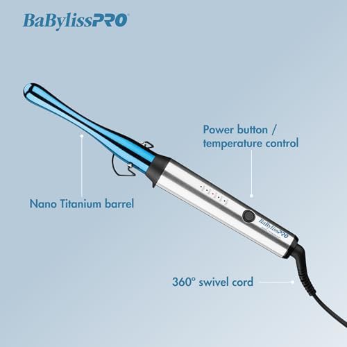 Nano titanium reverse taper curling wand — photo 3