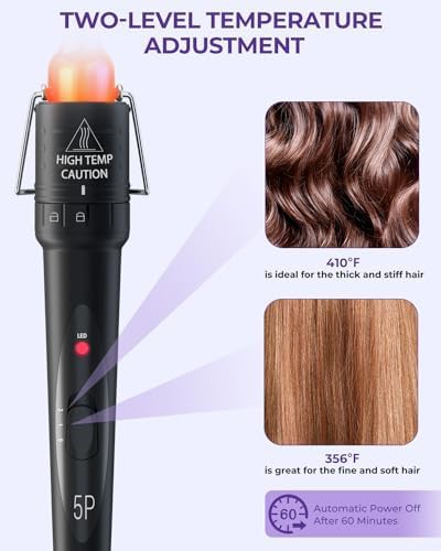 Ohuhu 5 barrel interchangeable curling wand — photo 4