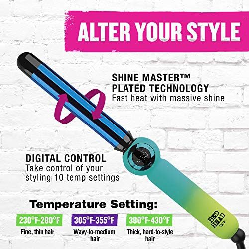 Digital one inch wand for tight curls — photo 4