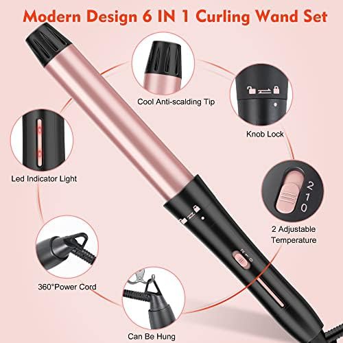 Interchangeable Tourmaline Ceramic Wand Set — photo 3