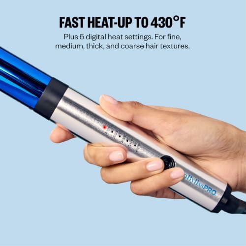 Nano titanium 1.25 inch beach wave wand — photo 4