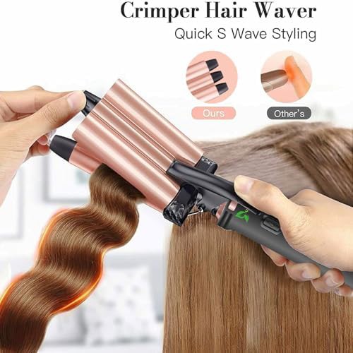Triple barrel ceramic hair waver set — photo 4