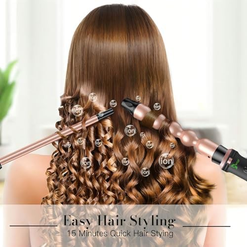 Triple barrel ceramic hair waver set — photo 5