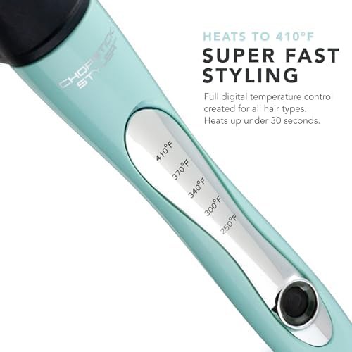 Thick rectangular titanium wand for beachy curls — photo 4