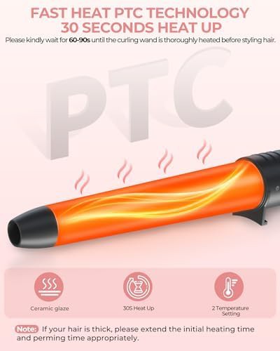 Ohuhu 7 barrel interchangeable curling wand — photo 5