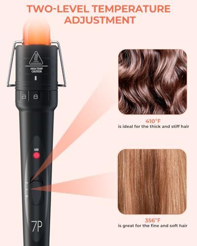 Ohuhu 7 in 1 curling wand set — photo 5