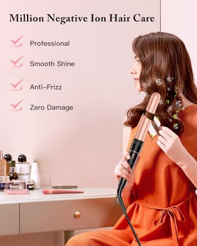 Clipless ceramic six in one curling wand — photo 3