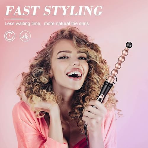 Interchangeable ceramic wand for long hair — photo 3