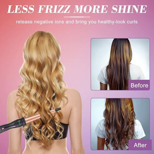 Interchangeable ceramic wand for long hair — photo 4
