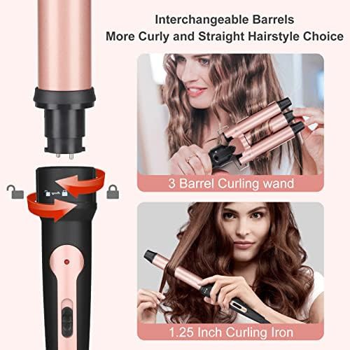 Five in one ceramic hair waver set — photo 5