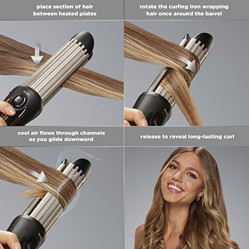 Cool Air Black Ceramic Curling Iron — photo 5