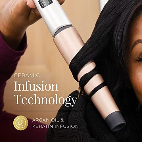 Large tapered shine therapy curling wand — photo 3