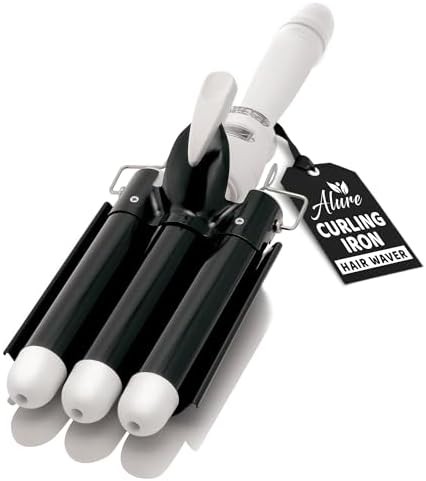 One inch ceramic three barrel hair waver