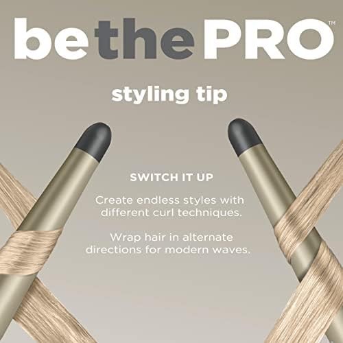 Tapered Gray Ceramic Wand for Beach Waves — photo 4