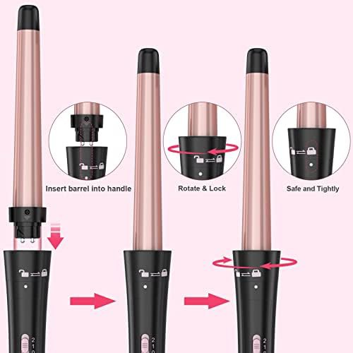 Three Barrel Interchangeable Curling Kit — photo 4