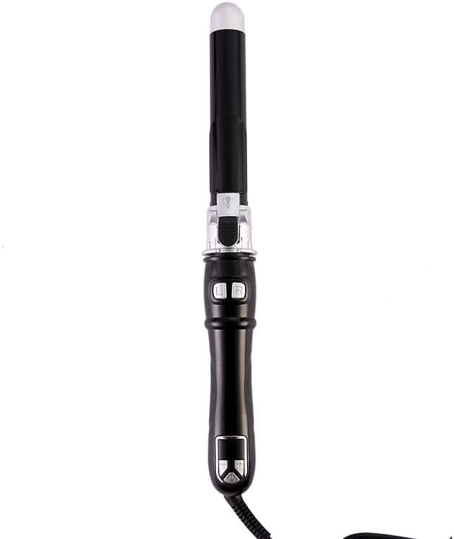 Black automatic rotating hair waver — photo 3