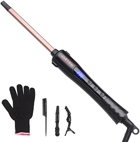 Thin nine millimeter small curling wand