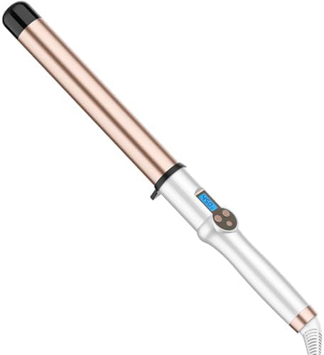 Adjustable temp 1.25 inch curling wand