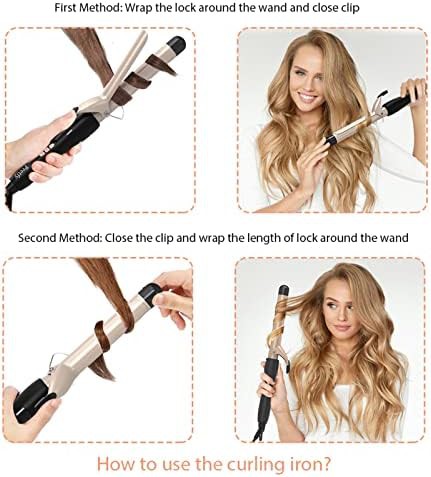 Ceramic coating waving tool for long hair — photo 3