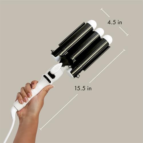 Triple barrel ceramic wave wand — photo 5