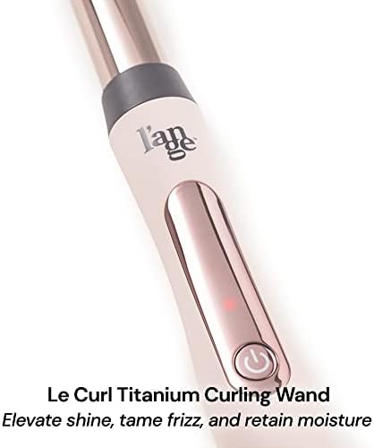 Titanium curling wand 1 inch matte black — photo 4