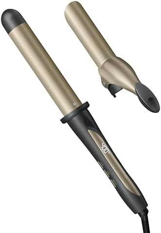Large Tourmaline Ceramic Iron with Clamp