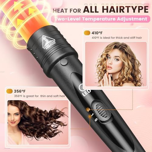 Rose gold five in one interchangeable curling set — photo 4