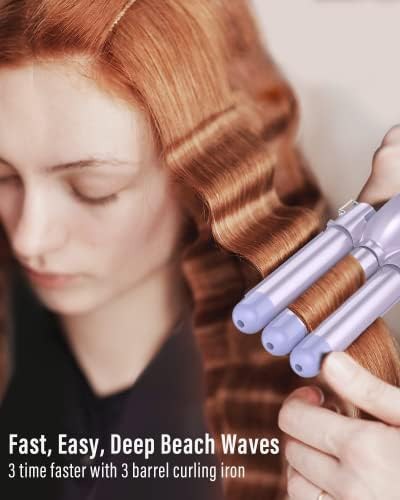 Purple five barrel interchangeable waver and wand — photo 3
