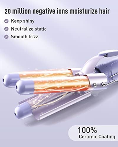 Purple five barrel interchangeable waver and wand — photo 4