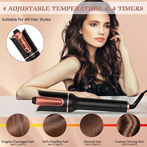 Automatic rotating large barrel curler — photo 4
