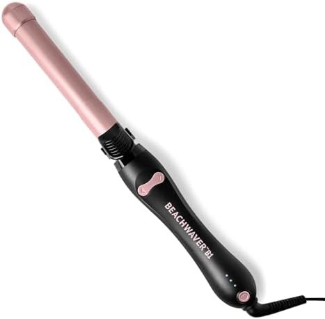 Midnight rose rotating ceramic curling wand