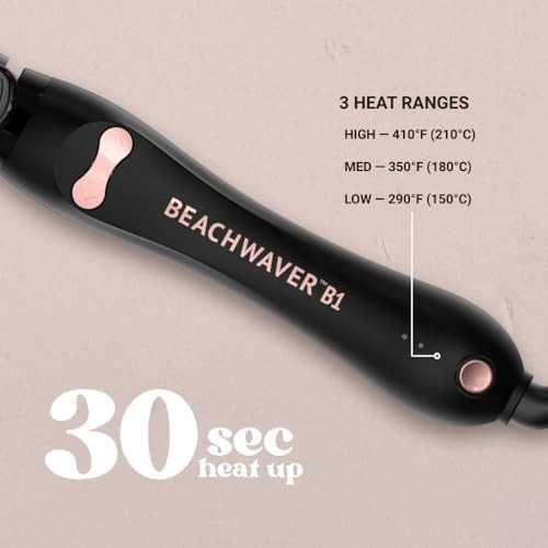 Midnight rose rotating ceramic curling wand — photo 3