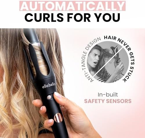 Automatic rotating ceramic curler for long hair — photo 4