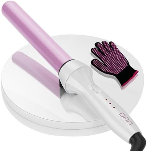 One inch tourmaline ceramic curling wand