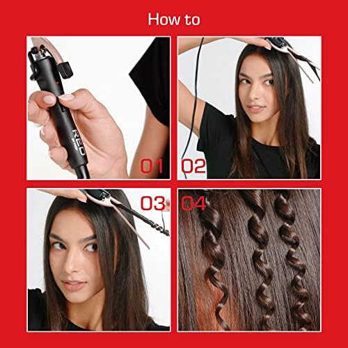 Pencil ceramic iron for short hair — photo 4