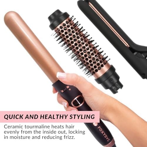 Black and rose gold interchangeable styling set — photo 3