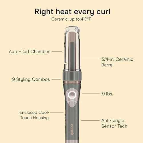 Automatic Ceramic Curl Chamber with Dual Voltage — photo 4