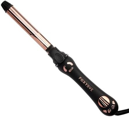 Rotating titanium one inch automatic curler