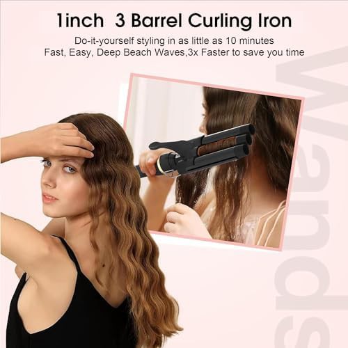Interchangeable five in one waver and wand set — photo 3